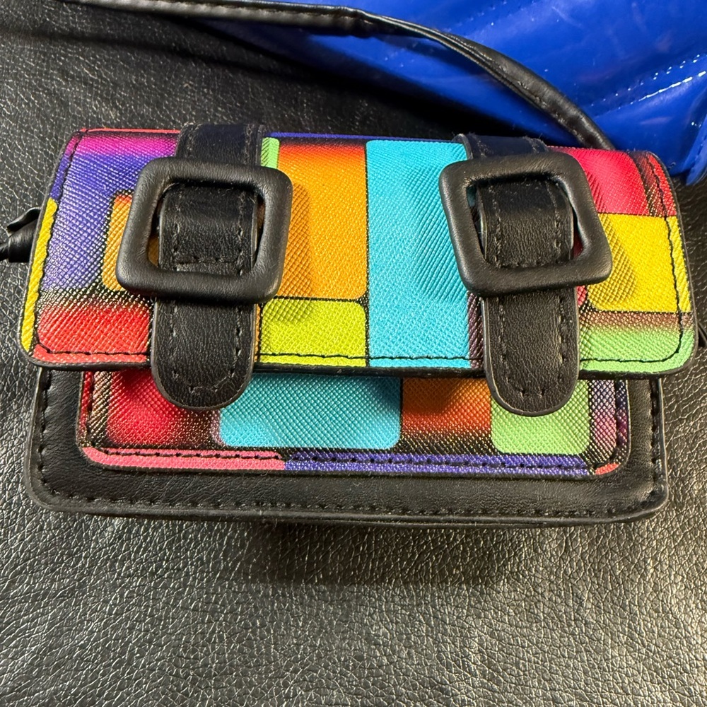 Vibrant Multicolor Crossbody Bag